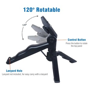 Kit de vlogging pour smartphone avec trépied, support de téléphone, mini microphone, éclairage LED, kit de démarrage pour TikTok, diffusion en direct, vidéo <span class=keywords><strong>YouTube</strong></span> - Product Image 3