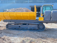 Nouveau transporteur sur chenilles en acier de 6 tonnes Dumper chenillé