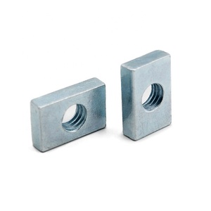 Écrous carrés rectangulaires en acier galvanisé M3 - <span class=keywords><strong>M10</strong></span> - Product Image 5