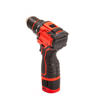 Perceuse à colonne miniature sans fil rechargeable au lithium 16,8 V 800 W, sans balais, multi-vitesse, qualité professionnelle, mandrin sans clé de 13 mm, réversible