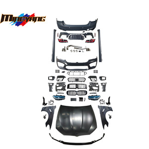 Plástico PP 2021 F10 F18 actualización G30 G38 LCI <span class=keywords><strong>M5</strong></span> Bodykit parachoques de coche capó Led faro para <span class=keywords><strong>BMW</strong></span> 5 Series F10 F18 Kit de carrocería - Product Image 1