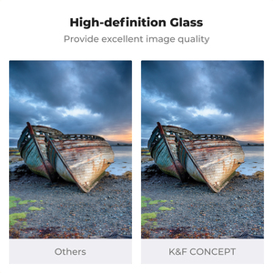 Filtro ND K&F <span class=keywords><strong>Concept</strong></span> a densità neutra, <span class=keywords><strong>20</strong></span> strati, multi-resistente, 100mm ND64 1.8, in vetro ottico quadrato - Product Image 4