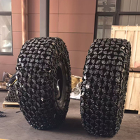 Cadenas de Protección para Neumáticos de Cargadora de Ruedas, Cadenas para Nieve, Cadenas para Tractor