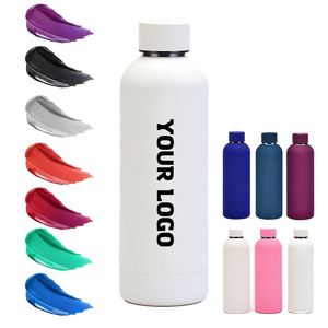 Bouteille d'eau en acier inoxydable personnalisable avec logo d'entreprise, cadeau promotionnel pour les événements sportifs - Product Image 1
