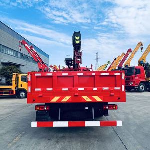 Camion grue Dongfeng 4*2 personnalisé avec grue à flèche droite 10t et grue à flèche articulée - Product Image 6