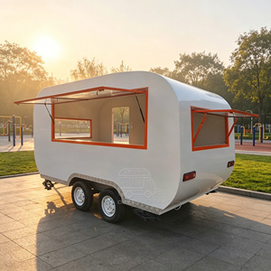 Chariot de vente mobile commercial pour aliments, camion de restauration, chariot personnalisé pour poulet frit, chariot de vente de hot-dogs - Product Image 2