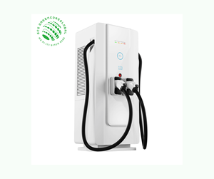 เครื่องชาร์จรถยนต์ไฟฟ้า AI GCG 80kW GB/T CCS DC แบบติดตั้งบนพื้นดิน พร้อมหัวชาร์จคู่ รองรับ OCPP ได้รับการรับรองมาตรฐาน CE สำหรับสถานีชาร์จรถยนต์ไฟฟ้า - Product Image 4