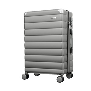 Maleta de viaje con ruedas de 24 pulgadas, color azul oscuro, con portavasos oculto y gancho lateral. - Product Image 5