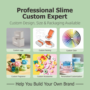 Lot de 6 Slimes Mignons en Gros : <span class=keywords><strong>Slime</strong></span> Nuage Rose, <span class=keywords><strong>Slime</strong></span> Beurre Violet, <span class=keywords><strong>Slime</strong></span> Cristal en Pot – Kits DIY pour Enfants, Remplisseurs de Sacs de Fête - Product Image 3