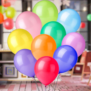 Ballons de fête en latex nacré de 10 pouces en gros pour décorations d'<span class=keywords><strong>anniversaire</strong></span>, Halloween, Noël, Nouvel An - Écologiques - Product Image 1