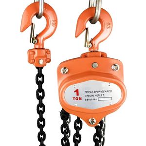 Yüksek kaliteli Otoy fabrika fiyat küçük kaldırma Mini manuel kasnak zincir makaralı kaldıraç 1 2 3 5 10 Ton - Product Image 5