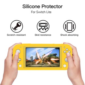 <span class=keywords><strong>Funda</strong></span> de Silicona para Nintendo <span class=keywords><strong>Switch</strong></span> Lite, <span class=keywords><strong>Funda</strong></span> Protectora Completamente Envuelta, <span class=keywords><strong>Funda</strong></span> Protectora Integrada para NS Lite - Product Image 2