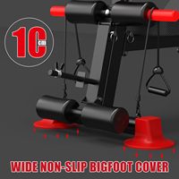 Chaise de musculation pliable pour exercices à domicile, banc de musculation réglable pour sit-ups et levée de poids