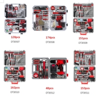 Clé à chocs sans fil professionnelle multifonctionnelle avec batterie au lithium 20V industrielle, coffret rigide, moteur sans balais, ensemble d'outils de perçage sans fil OEM