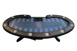 Người kế nhiệm tùy chỉnh bàn Poker sang trọng hiện đại vật liệu MDF với tính năng lưu trữ chất lượng tốt nhất sòng bạc Bán Bàn đánh Bạc thủ công - Product Image 2