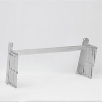 TXL608 Aluminium Extensible Mural Étendoir Vêtements Pliable Serviette Vêtements Étendoir Mural