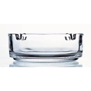 ENSEMBLE DE 2 CENDRIERS EN VERRE TRANSPARENT - Product Image 1