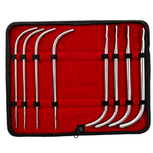 Juego de Dilatadores Uretrales Van Buren de 8 Piezas con Estuche, Instrumentos Quirúrgicos de Acero Inoxidable para Urología y Obstetricia/Ginecología, Certificación CE - Product Image 1