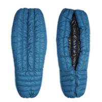 Nouveau personnalisé ultra-léger 10D Nylon RDS 850FP couette Camping couverture sac de couchage couette pour le Camping en plein air