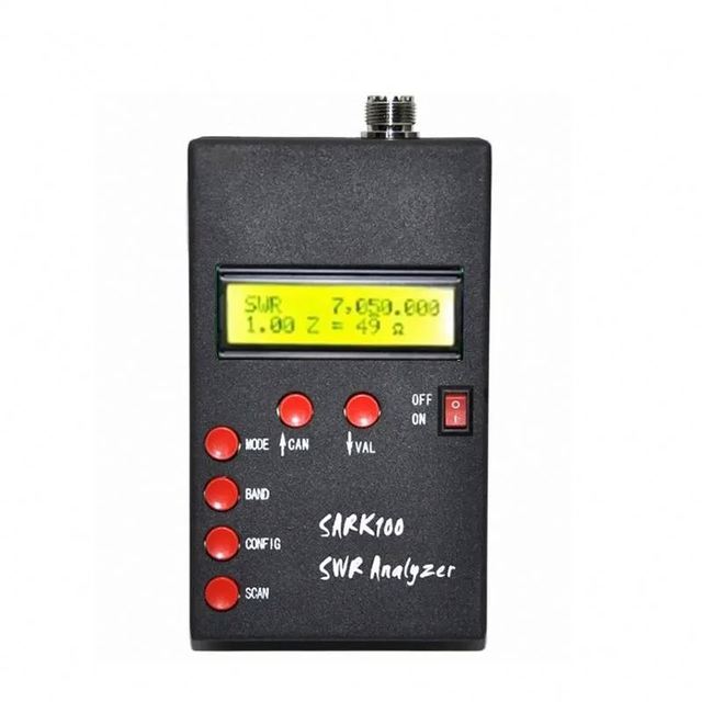 50KHz-3GHz 4 Inch Display Antenna Analyzer SAA-2N NanoVNA V2 50KHz-3GHz Vector Network Analyzer H F VHF UHF modules