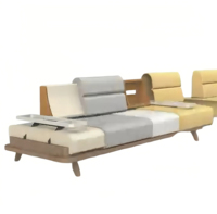Mécanisme de levage et charnières réglables en hauteur pour canapé-lit pliant RV, angle d'ouverture 180°, fixation murale, pour mobilier moderne en acier