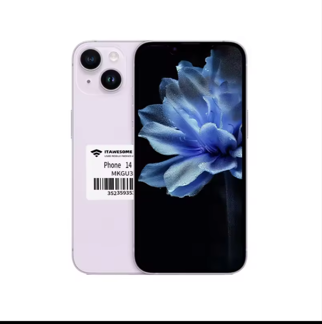 Wholesale Unlocked Original  Used Smart Phones 6.7 Inches 128GB 6GB RAM for  iphone 14  Mobile Phones