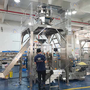 Dễ dàng để thiết lập tự động trở lại niêm phong túi đa đầu trọng lượng làm đầy kẹo sữa hỗn hợp trái cây vít Gạo Hạt máy đóng gói - Product Image 2