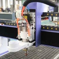 Prix d'usine AKG1212 ATC CNC Router, machine de gravure et de fraisage à changement d'outil automatique, zone de travail 1200*1200 pour l'industrie du bois
