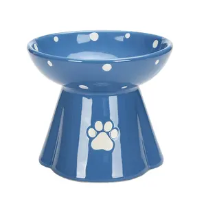 Wholesale Pet Bowl Elevated Ceramic Reptile Food Dish Cat Dog Food Feeder Bowls Manufacturing Supplier