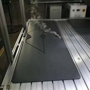 Esterilla de goma natural para yoga PU, esterilla de goma antideslizante sostenible con logotipo personalizado, esterilla de yoga PU - Product Image 3