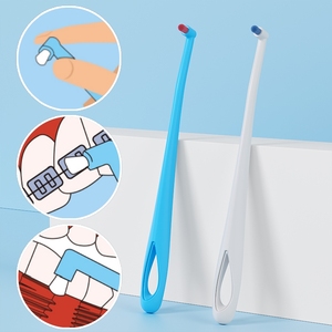 แปรงทำความสะอาดซอกฟัน <span class=keywords><strong>End</strong></span> <span class=keywords><strong>Tuft</strong></span> Gap <span class=keywords><strong>Brush</strong></span> แปรงทำความสะอาดซอกฟันรูปตัว L - Product Image 1