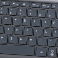 Couverture de clavier de jeu QWERTY sans fil intelligent pour Surface Pro 8/9/X Nouveau avec pavé tactile rétro-éclairé Design à la mode