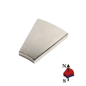 N52 Trapezoidal आकार neodymium मैग्नेट