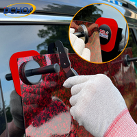 DCHOA 4 Set Vinyl Wrap Auto griff Magnet halter mit Silikon Metall Adsorption matte