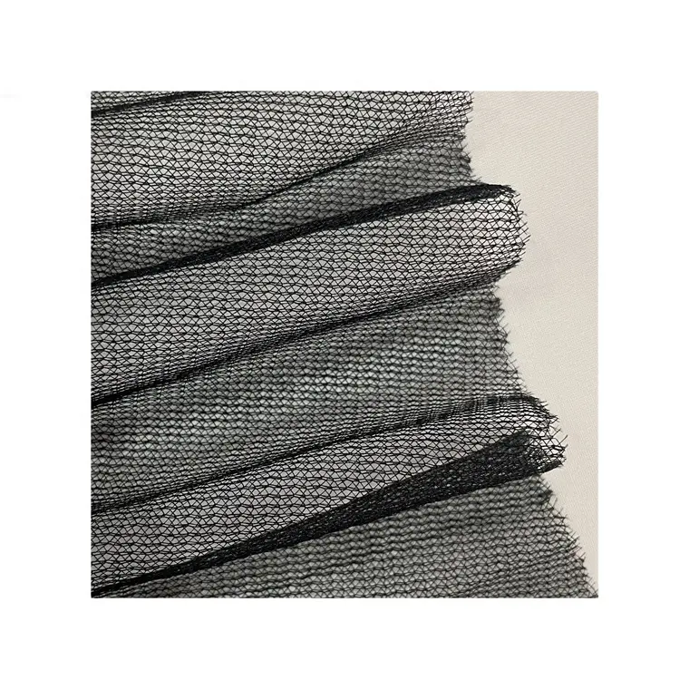 Custom 50D Mosquito Netting Hexagonal Hard 100Polyester Knitted Air Mesh Fabric