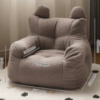 Fauteuil d'intérieur Teddy Bear Hug Bean Bag pour enfants Convient aux tout-petits de 2 à 4 ans