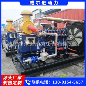 Grupo electrógeno de biogás Weifang de 120kW 380V 400V para uso en fábricas y granjas - Product Image 2