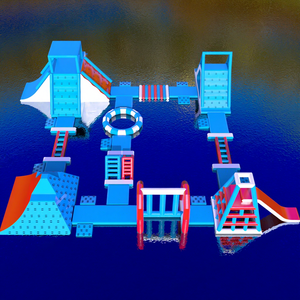 Adult <b>Slide</b> Commercial Kids Floating Obstacle Course Equipment Sport Game Aquapark PVC Outdoor <b>Inflatable</b> <b>Water</b> Park <b>Inflatable</b> - Product Image 1