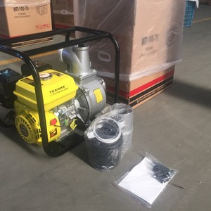 Pompe à eau à essence 7 CV, corps en aluminium 4 pouces, haut débit, pour l'irrigation agricole et le pompage sur chantier - Product Image 2