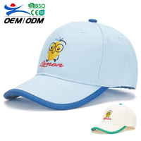 Gorra de béisbol de verano bordada 3D personalizada para niños, gorra deportiva de algodón para playa, pesca, protección solar, actuación al aire libre gratuita