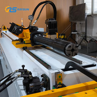 Machine à cintrer les tubes ronds CNC, plieuse hydraulique de tuyaux, plieuse électrique d'acier