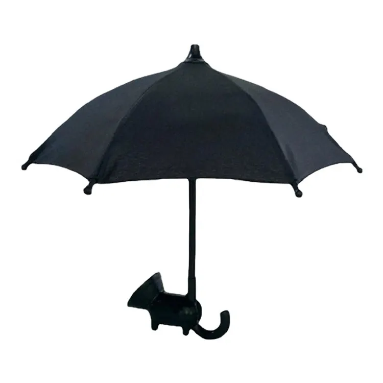 Outdoor Cute Portable Universal Blends chutz Sonnenschutz Mini Phone Umbrella Saugnapf Stand