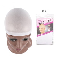2 pièces/sac bas perruque faisant des casquettes filets à cheveux pour perruque fabricant Nylon perruque chapeau fournisseur en gros