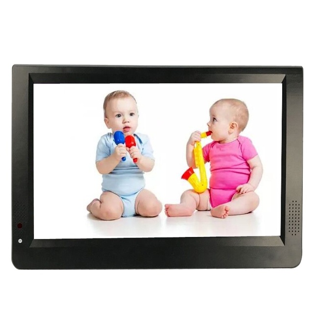 12 Inch Portable LED TV with Battery Support NTSC System HD Resolution USB Input