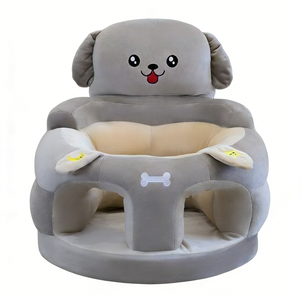 Asiento de aprendizaje personalizado para cachorros, sofá de peluche para perros, silla de apoyo para sentarse para bebés, asiento de peluche para perros - Product Image 4