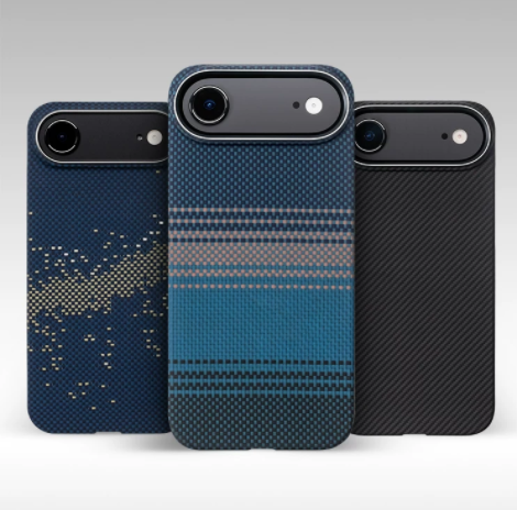 iPhone 17 Air Kevlar Case-Aramid Fiber, Drop-Proof, Scratch-Resistant, Anti-Fingerprint, Magnetic, Bare-Phone Feel