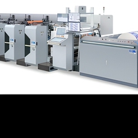 Nouvelle machine d'impression flexographique automatique à manchon, écoénergétique, conception modulaire pour les commandes de pochettes biodégradables en petites séries
