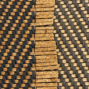 INFOCORK, venta al por mayor, correas de corcho natural tejidas, cuero sintético textil de corcho crudo para mujeres, bolsos de mano | Certificado FSC - Product Image 3