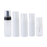 Flacon mousseur de haute qualité 100ml 150ml, vide, pour soins personnels, flacon de savon moussant en plastique blanc, flacon de nettoyant visage