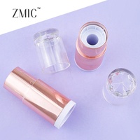 Conteneur vide pour déodorant solide 15g en aluminium ou plastique, couleur or rose, avec étiquette personnalisée et logo sur mesure
